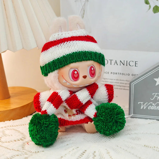 Labubu - Santa Claus with Scarf and Hat